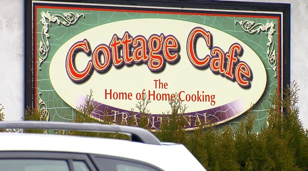 Cottage Cafe Sign